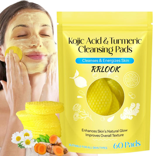 Kojic Acid Cleansing Pads Kojic Acid Pads Turmeric Cleansing Pads for Dark Spots