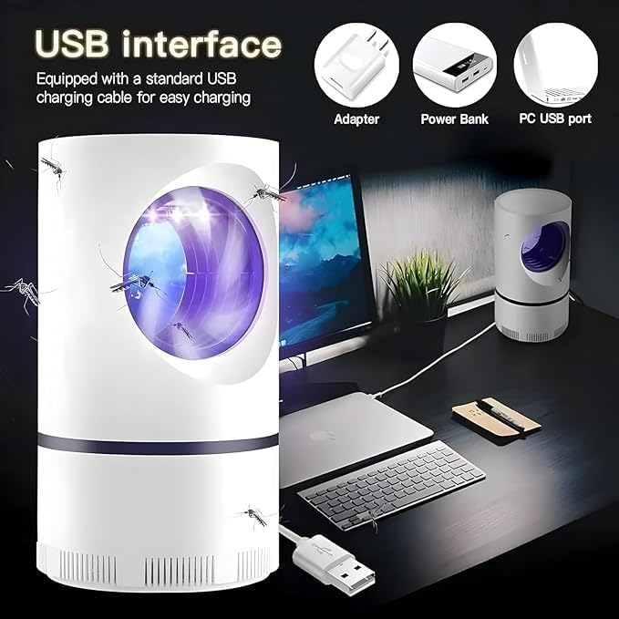 Blue Hole Mosquito Killer Uv Light Led Mosquito Lamp Trap USB Power Insect Mosquito Indoor Insect Trap Portable Killer Mosquito Repellent Lamp Killer Machine